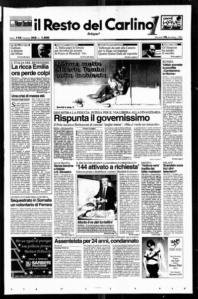 Il Resto del Carlino : giornale dell'Emilia